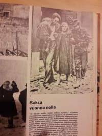 Maailma palaa. Toinen maailman sota-kolme kirjaa. Tarkkaa kerrontaa eripuolilta maailmaa. Samoin kuvia joka maasta sodan edetessä. Sivuja yhteensä 1431. P. 1975.