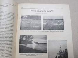 Säästäjä 1934 nr 6 - Säästöpankki asiakaslehti, Nuoret yrittämään maatalouskerholaisina, Eskon säästöt, Eino Finne - Maija ja Matti -sarjakuva, ym.