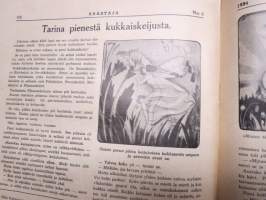 Säästäjä 1934 nr 6 - Säästöpankki asiakaslehti, Nuoret yrittämään maatalouskerholaisina, Eskon säästöt, Eino Finne - Maija ja Matti -sarjakuva, ym.