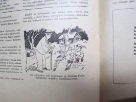 Säästäjä 1934 nr 6 - Säästöpankki asiakaslehti, Nuoret yrittämään maatalouskerholaisina, Eskon säästöt, Eino Finne - Maija ja Matti -sarjakuva, ym.