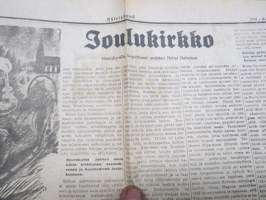 Yhteishyvä 20.12.1945, Osuuskauppaliikkeen asiakaslehti - Joulunumero, Amerikan paketti, Raul Roine - Lasilinna-satu, auringonpimennystä kuvaamassa, ym.