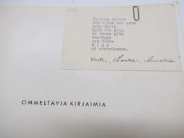 Ommeltavia kirjaimia