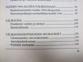 Asemasodasta katkeraan rauhaan