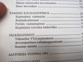 Asemasodasta katkeraan rauhaan