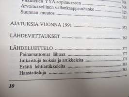 Asemasodasta katkeraan rauhaan