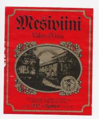 Mesiviini  nr 292 - viinaetiketti