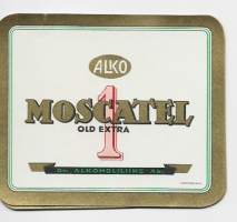 Moscatel old  Extra   - viinietiketti viinaetiketti