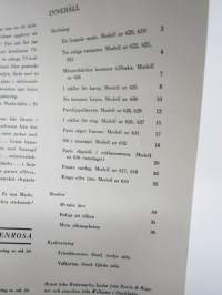 Marks nr 24 - Stickat för dam, herr och tonår -virkkaus-, neulomis- ja ompelumalleja, muotia, ruotsinkielinen