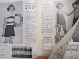 Eevan käsityöt 1956 nr 2 - Kesä -käsityö- ja muotilehti