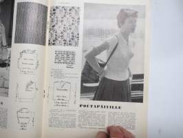 Eevan käsityöt 1956 nr 2 - Kesä -käsityö- ja muotilehti