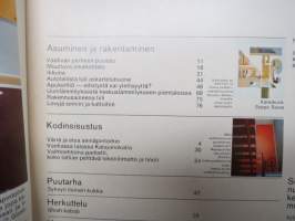 Avotakka 1967 nr 3, Vaativan perheen valmistalo, Väriä, Puun pinta on elävä, Ikkuna, Hauskat purkit, Vanhassa talossa Katajanokalla Zoltan Popovits - Howard Smith