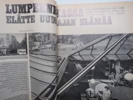 Avotakka 1967 nr 1, Lumpeenkukkatalo Ruotsissa, Nuori iloinen koti, Nahkatuoli, Rantapalsta, Kotisavustus, Poikamiestytön asunto, Golf, ym.