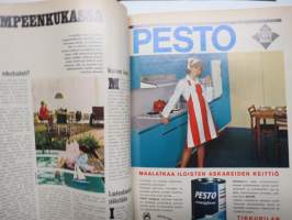 Avotakka 1967 nr 1, Lumpeenkukkatalo Ruotsissa, Nuori iloinen koti, Nahkatuoli, Rantapalsta, Kotisavustus, Poikamiestytön asunto, Golf, ym.