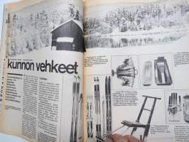 Avotakka 1972 nr 12, Sorsat Kesärannassa, Vuodesohvat, Jouluvihjeitä, Unohdetut museot, Nordsjö-laminaatti, Arabia Ruska-mainos, Lahden yli Tallinnaan, ym.