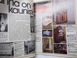 Avotakka 1976 nr 10, Anne Pohtamo &amp; Arto Hietanen, Näin on hyvä asua - talo Rintala Vihti, Työhuoneita, Ruokapöydät, 43 neliötä neljälle, ym.