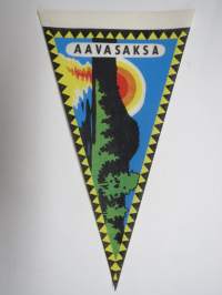 Aavasaksa -matkailuviiri / souvenier pennant