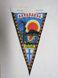 Aavasaksa -matkailuviiri / souvenier pennant