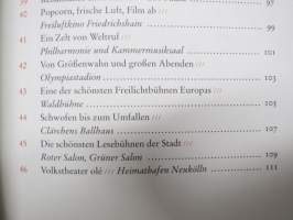 Berlin rund um die Uhr - Weltstadt mit Schnauze -saksankielinen matkakirja / matkaopas - Berliini