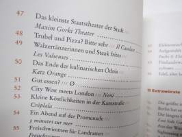Berlin rund um die Uhr - Weltstadt mit Schnauze -saksankielinen matkakirja / matkaopas - Berliini
