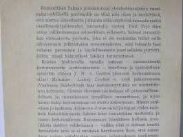 Yrjö Hirnin valikoima saksalaisia kertomuksia romantiikan aikakaudelta