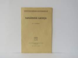 Naisäänisiä lauluja 41. vihko