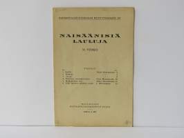 Naisäänisiä lauluja 33. vihko