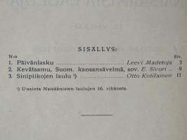 Naisäänisiä lauluja 25. vihko