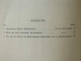 Naisäänisiä lauluja 36. vihko