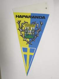 Haparanda (Haaparanta) Sverige -matkailuviiri / souvenier pennant