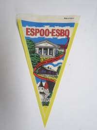 Espoo - Esbo -matkailuviiri / souvenier pennant