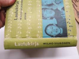 Laulukirja - Koulun ja kodin lauluja, Koululaisen musiikkioppi, Soittimet, Yhtyeet ym., kaikki laulujen nimet näkyvät kohteen kuvissa