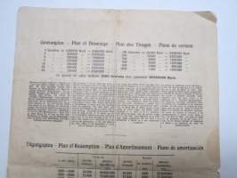 1000 Mark Deutsche Sparpremien-Anleihe 1919 Reihe B Gruppe 2218 Nr. 138 -saksalainen lainapaperi