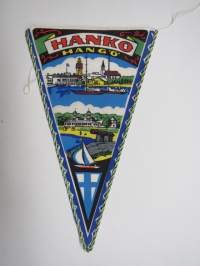 Hanko - Hangö -matkailuviiri / souvenier pennant