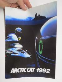 Arctic Cat 1992 moottorikelkat -myyntiesite / sales brochure