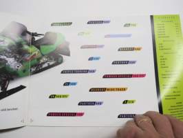 Arctic Cat 1999 moottorikelkat -myyntiesite / sales brochure