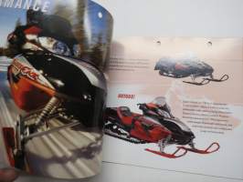 Arctic Cat 2004 moottorikelkat -myyntiesite / sales brochure