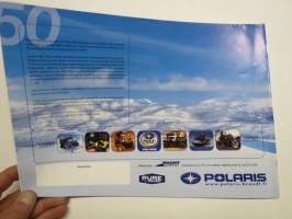 Polaris 2005 moottorikelkat -myyntiesite, sales brochure