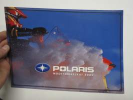 Polaris 2002 moottorikelkat -myyntiesite, sales brochure