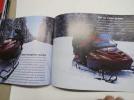 Polaris 2001 moottorikelkat -myyntiesite, sales brochure