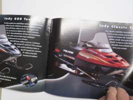 Polaris 2000 moottorikelkat -myyntiesite, sales brochure
