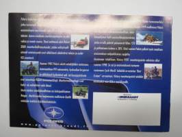 Polaris 2000 moottorikelkat -myyntiesite, sales brochure