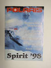 Polaris 1998 moottorikelkat -myyntiesite, sales brochure