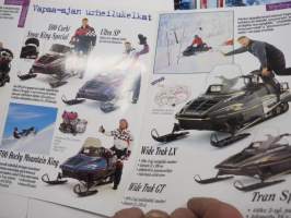 Polaris 1997 - moottorikelkat -myyntiesite, sales brochure