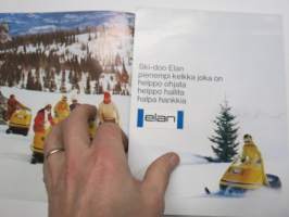 Ski-Doo Elan 1970 moottorikelkka -myyntiesite / brochure