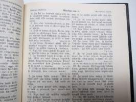 Meie Issanda Jesuse Kristuse Uus Testament ehk Uue Seaduse Raamat -vironkielinen Uusi Testamentti, painettu Suomessa 1945