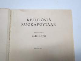 Ruokatalous II:1 - Keittiöstä ruokapöytään - Keittiötekniikka - Ruokasalitekniikka