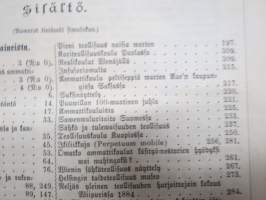 Suomen Teollisuuslehti vuosikerta 1883-1884 (ensimmäiset ilmestyneet vuodet) -aikalaissidos