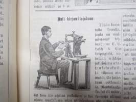 Suomen Teollisuuslehti vuosikerta 1883-1884 (ensimmäiset ilmestyneet vuodet) -aikalaissidos