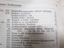 Suomen Teollisuuslehti vuosikerta 1883-1884 (ensimmäiset ilmestyneet vuodet) -aikalaissidos