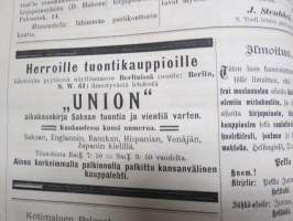 Suomen Teollisuuslehti vuosikerta 1883-1884 (ensimmäiset ilmestyneet vuodet) -aikalaissidos